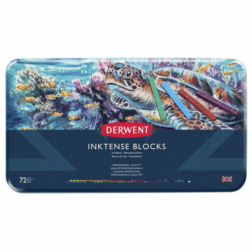Derwent Inktense Blocks Assorted Tin of 72