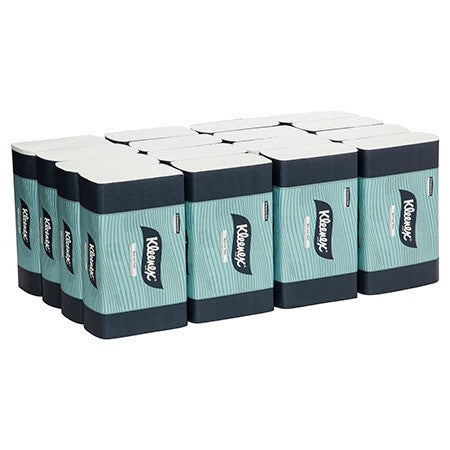 Kleenex Multifold Hand Towel White 150 Sheets Pack of 16