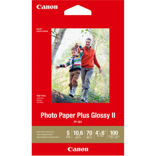 Canon PP3014X6-100 4x6 Glossy Photo Paper 265gsm 100 Sheets