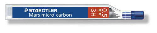 Staedtler Mars Micro Carbon Leads 0.5mm 3H 250 05-3H