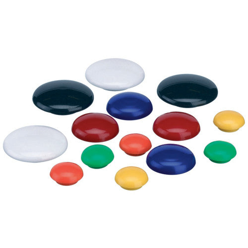 Quartet Magnetic Buttons 20mm Red Pack of 10