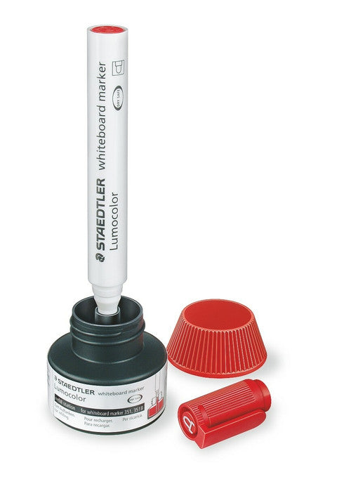 Staedtler Lumocolor Whiteboard Marker Refill Station Red 488 51-2