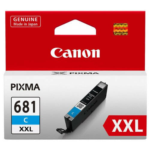 Canon CLI681XXLC Extra High Yield Ink Cartridge 760 Pages Cyan