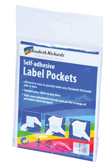 Elizabeth Richards Self Adhesive Label Pocket