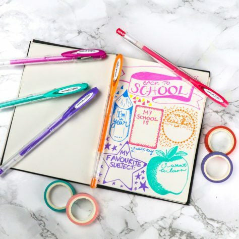 Uni-Ball Signo UM-120 Gel Ink Pen 0.7mm Green Box of 12