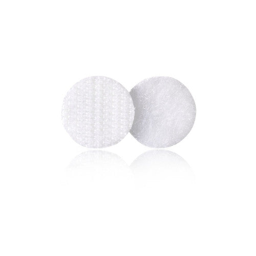 Velcro Brand Stick On Hook and Loop Dots 22mm White Pack of 40
