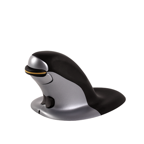 Fellowes Vertical Ambidextrous Penguin Ergonomic Mouse Wireless Small
