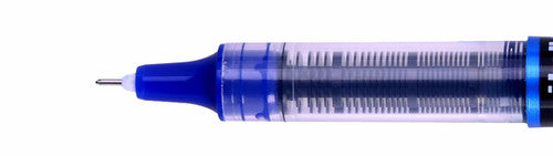 Uni-Ball Eye Needle UB-185S Liquid Ink Pen 0.5mm Blue Box of 12