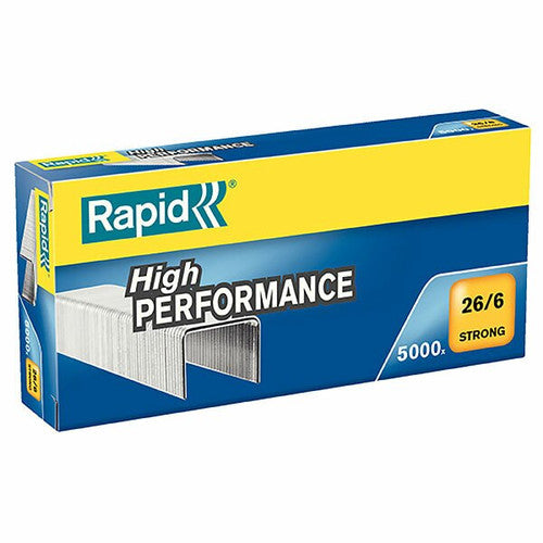 Rapid Strong 26/6mm Staples Box 5000