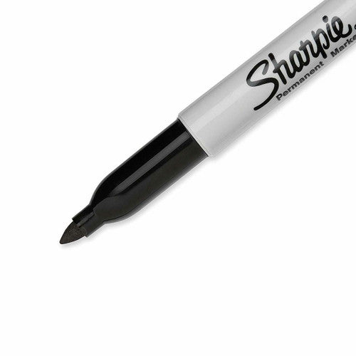 Sharpie Permanent Marker Fine Point Black Canister of 36