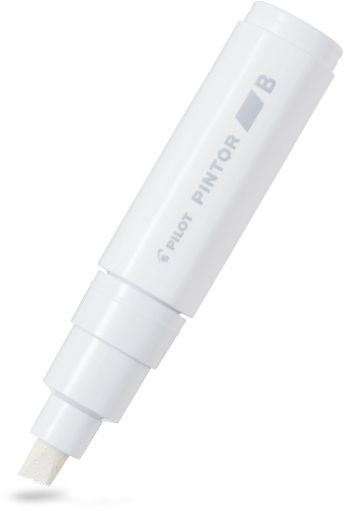 Pilot Pintor Paint Marker Broad Chisel Tip White