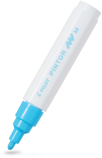 Pilot Pintor Paint Marker Medium Tip Pastel Blue