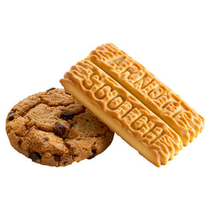 Arnott’s Biscuits Portions Farmbake Chocolate Chip and Scotch Finger Carton of 140