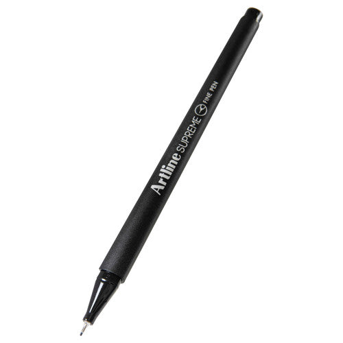 Artline Supreme Fineliner Pen 0.4mm Black Box of 12