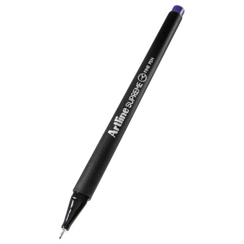 Artline Supreme Fineliner Pen 0.4mm Purple Box of 12