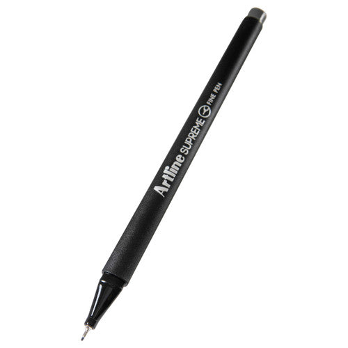 Artline Supreme Fineliner Pen 0.4mm Grey Box of 12