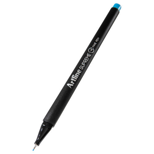 Artline Supreme Fineliner Pen 0.4mm Light Blue Box of 12