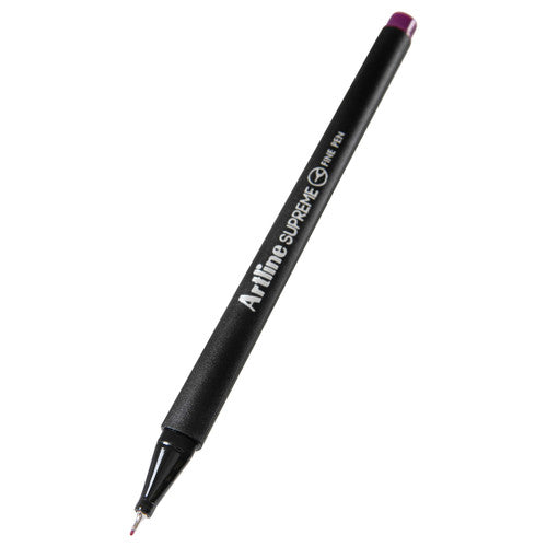 Artline Supreme Fineliner Pen 0.4mm Magenta Box of 12