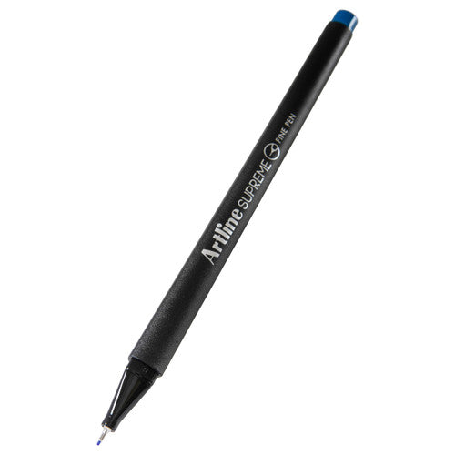Artline Supreme Fineliner Pen 0.4mm Royal Blue Box of 12