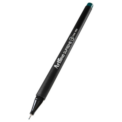Artline Supreme Fineliner Pen 0.4mm Dark Green Box of 12