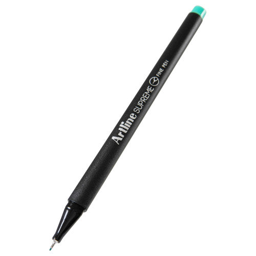 Artline Supreme Fineliner Pen 0.4mm Light Turquoise Box of 12