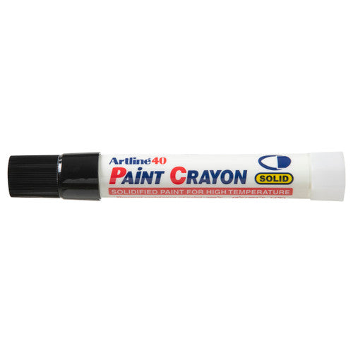 Artline 40 Permanent Paint Crayon Marker Bullet Black Box 12