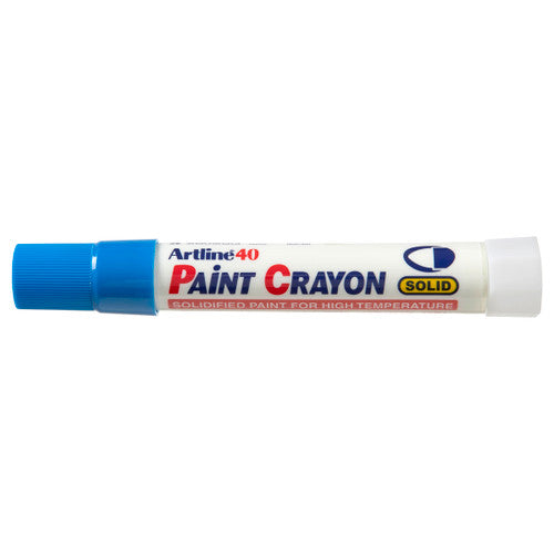 Artline 40 Permanent Paint Crayon Marker Bullet Blue Box 12
