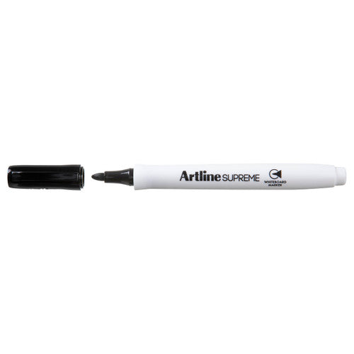 Artline Supreme Whiteboard Marker Black Box 12