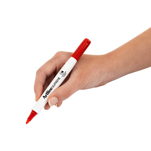Artline Supreme Whiteboard Marker Red Box 12