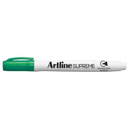 Artline Supreme Whiteboard Marker Green Box 12