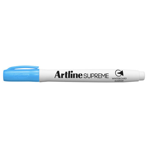 Artline Supreme Whiteboard Marker Light Blue Box of 12