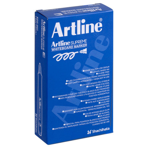 Artline Supreme Whiteboard Marker Lime Green Box 12