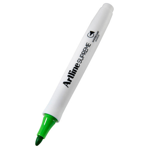 Artline Supreme Whiteboard Marker Lime Green Box 12