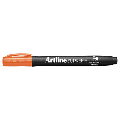 Artline Supreme Permanent Marker Orange Box 12