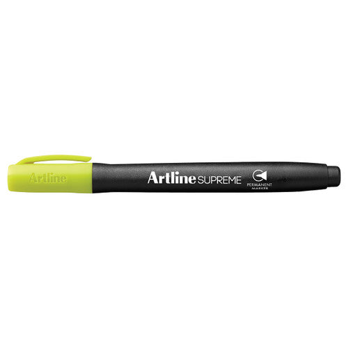 Artline Supreme Permanent Marker Bluish Yellow Box of 12