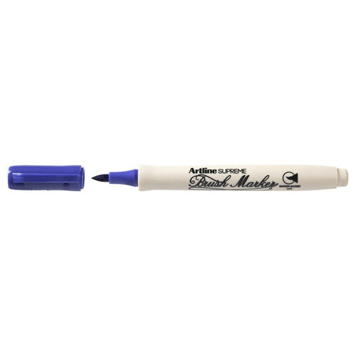 Artline Supreme Brush Marker Purple Box of 12