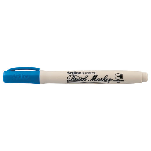 Artline Supreme Brush Marker Royal Blue Box of 12
