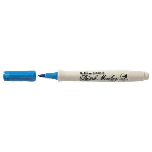 Artline Supreme Brush Marker Sky Blue Box of 12