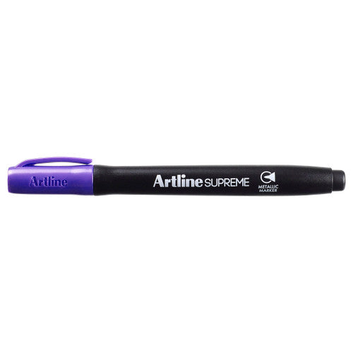 Artline Supreme Metallic Marker Purple Box of 12