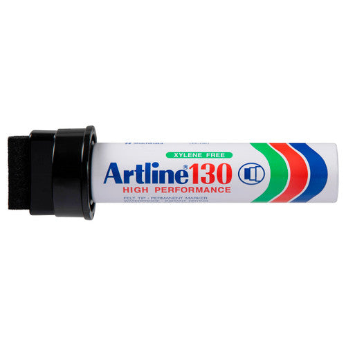 Artline 130 Permanent Marker Black Hangsell Single