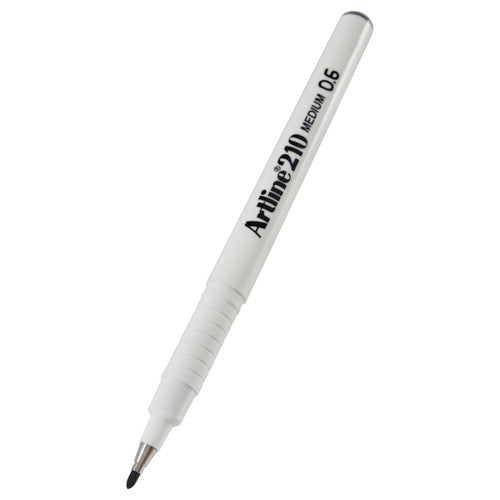 Artline 210 Fineliner Pen 0.6mm Grey Box of 12
