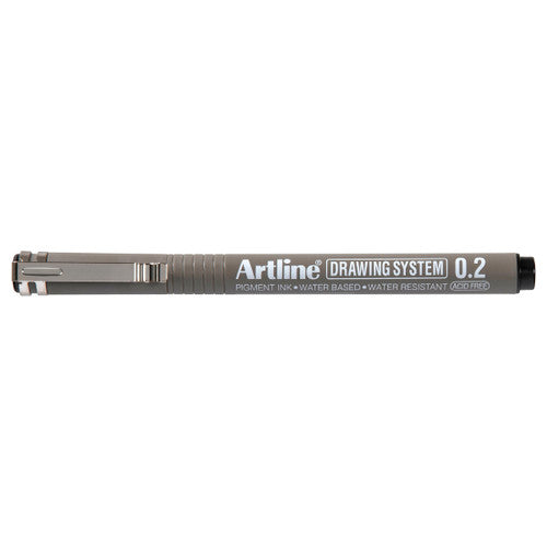 Artline 232 Drawing System Pen 0.2mm Black Box of 12