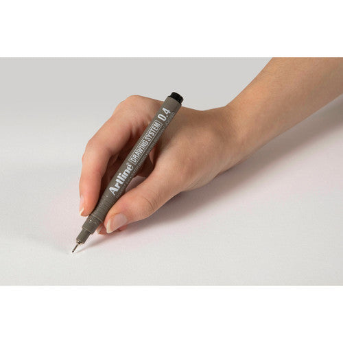 Artline 234 Drawing System Pen 0.4mm Black Box of 12
