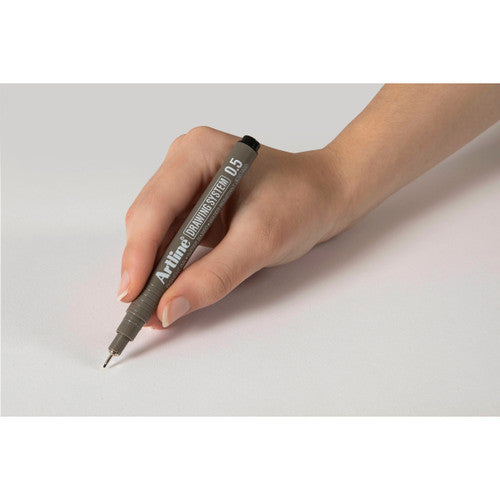 Artline 235 Drawing System Pen 0.5mm Black Box of 12