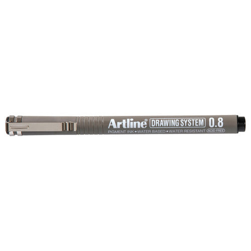 Artline 238 Drawing System Pen 0.8mm Black Box of 12
