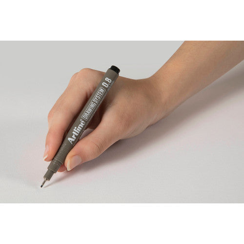 Artline 238 Drawing System Pen 0.8mm Black Box of 12