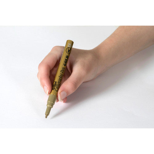 Artline 993 Calligraphy Pen 2.5mm Metallic Gold Box of 12