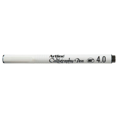Artline 244 Calligraphy Pen 4mm Black Box of 12