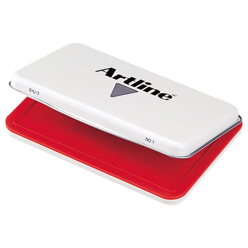 Artline EHJ-3 Stamp Pad No.1 Red