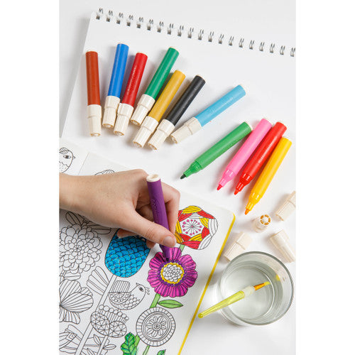 Artline 300 Liquid Crayon Colouring Marker Water Based Assorted Box of 12